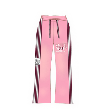 PINK FU TRACK PANTS “333”