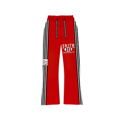 RED FU TRACK PANTS “333”