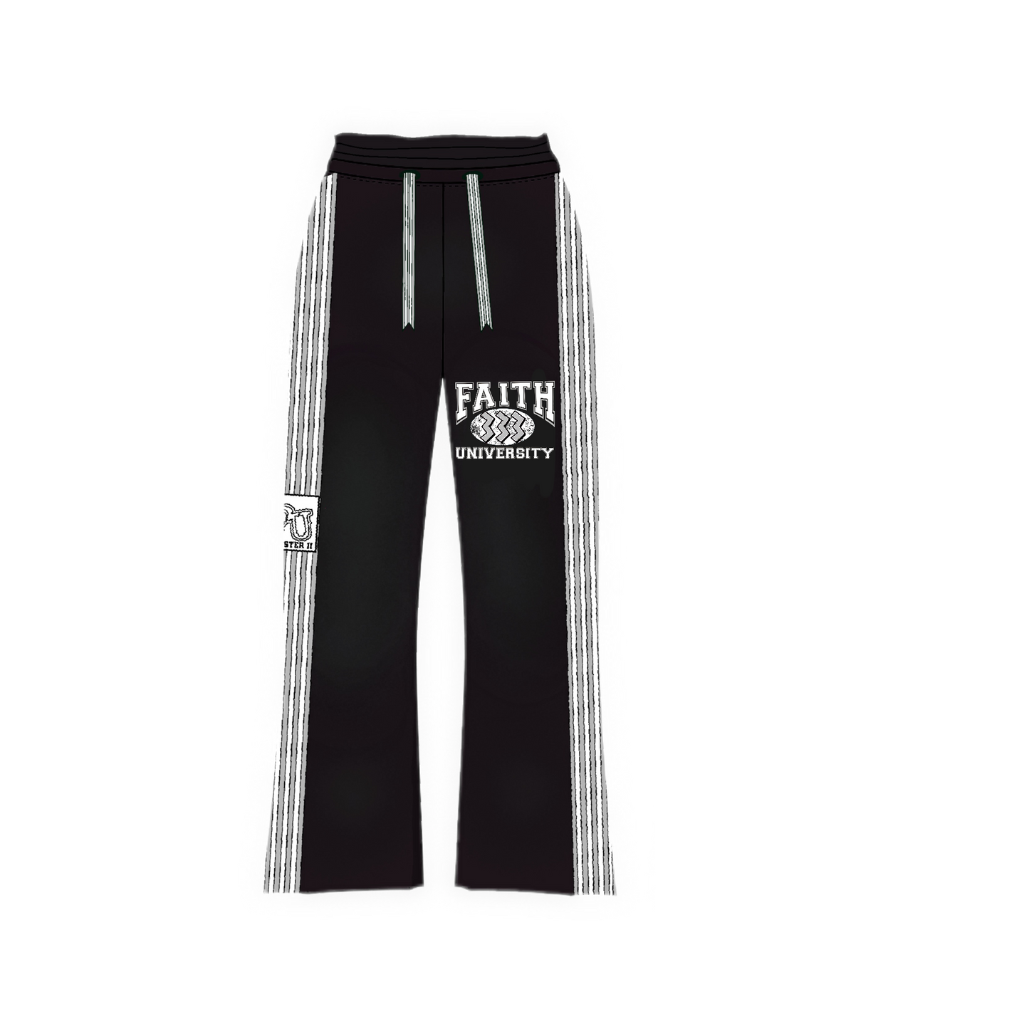 BLACK FU TRACK PANTS “333”