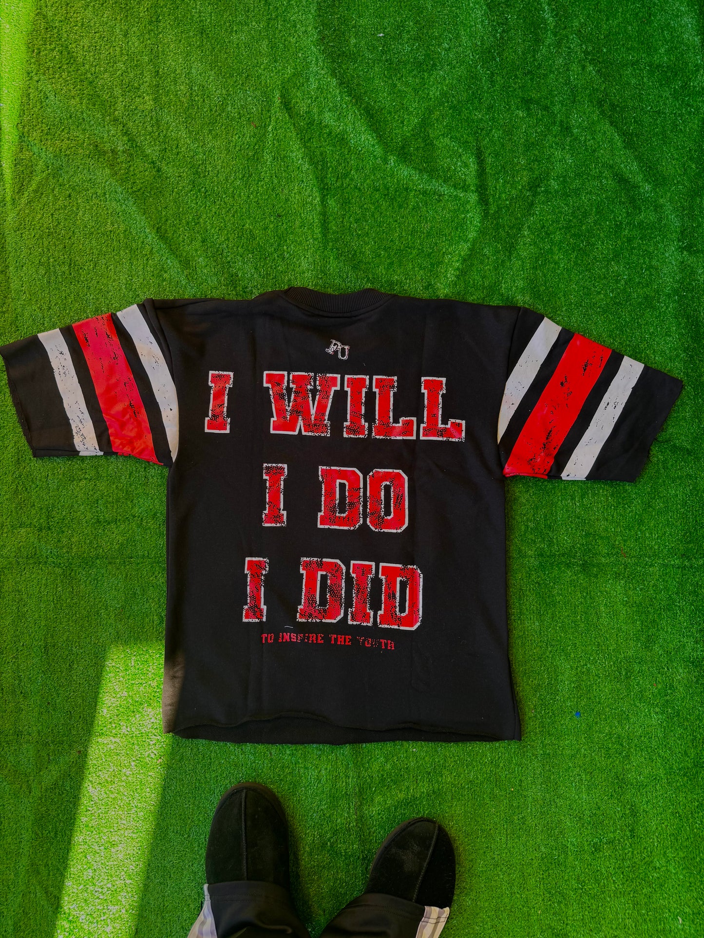 "BRED" VARSITY TEE